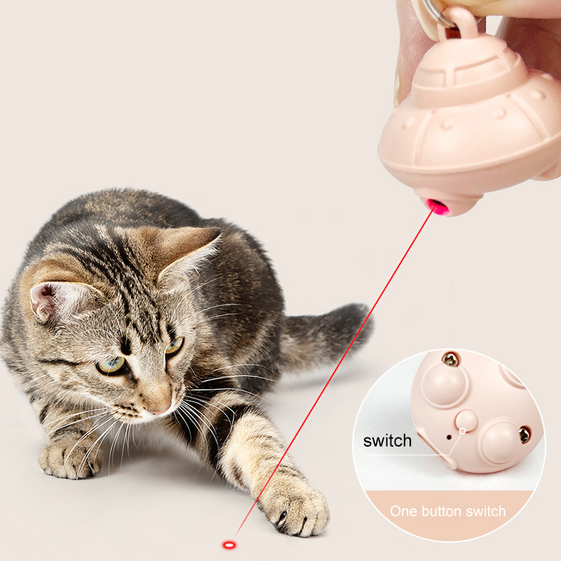 Laser Pointer Cat Toy Automatic - القط لعبة الليزر مؤشر القط طوق