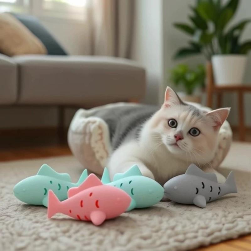 Rubber Treat Dispensing Dog Toy - لعبة تفاعلية للقطط والكلاب لتوزيع المكافآت