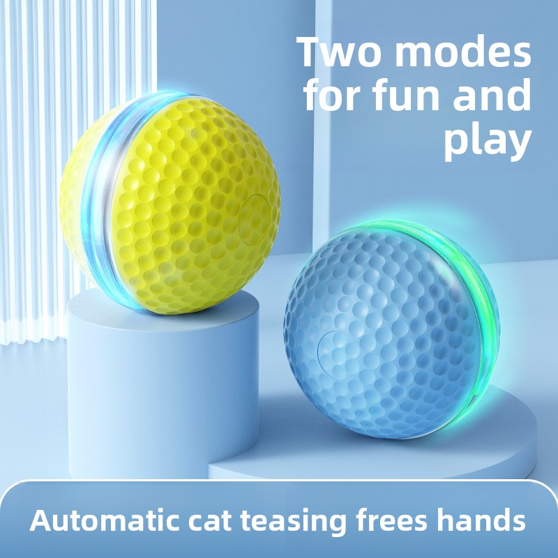 Automatic Moving Dog Ball - كرة كلاب كهربائية مطاطية على شكل