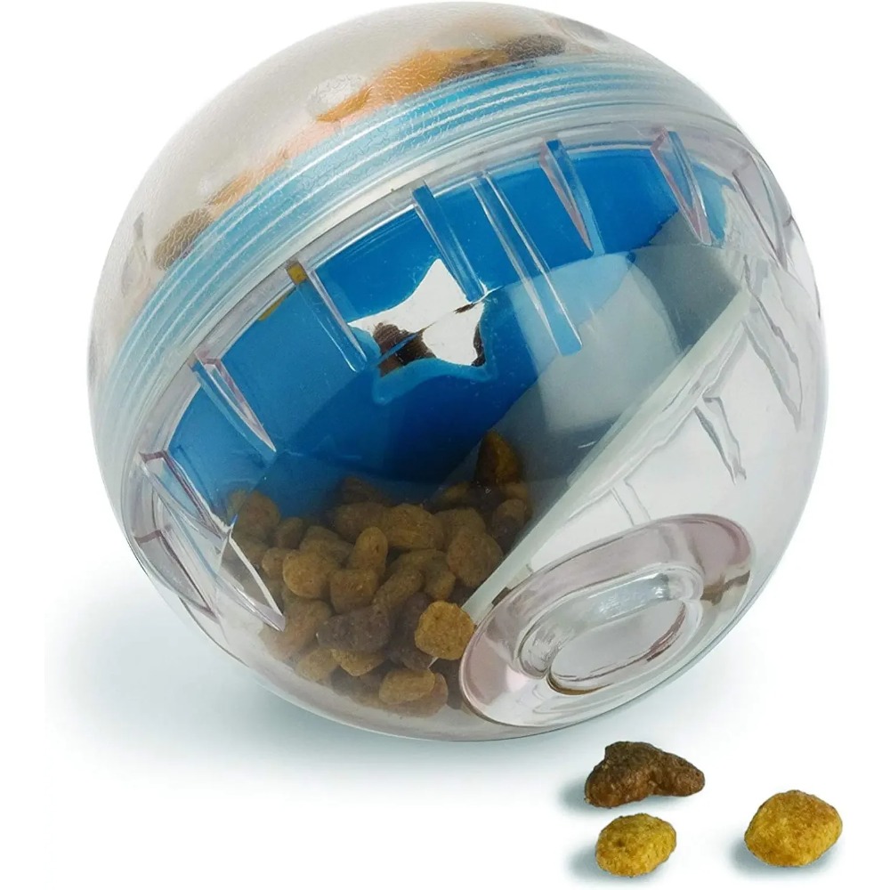 Dog Puzzle Feeder Toy - كرة IQ Treat Ball لتوزيع المكافآت