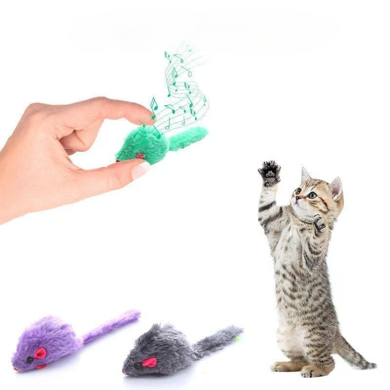 لعبة فأر للقطط تصدر أصواتًا، م - مراجعة Catnip Interactive Plush Mouse وسعره