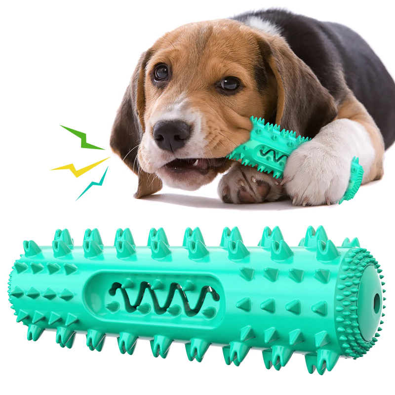 لعبة مضغ للكلاب تصدر صوتًا، لت - مراجعة Rubber Treat Dispensing Dog Toy وسعره