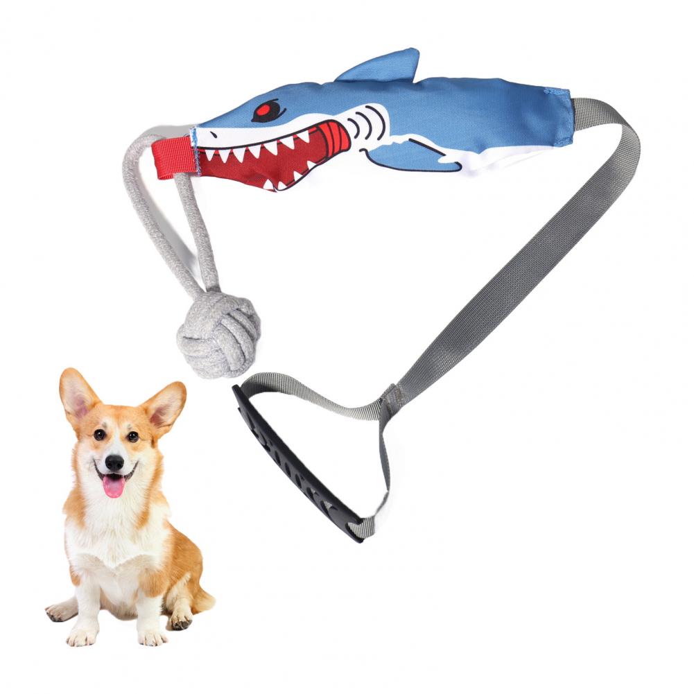 لعبة حبل القرش التفاعلية مع كو - مراجعة Suction Cup Dog Tug Toy وسعره