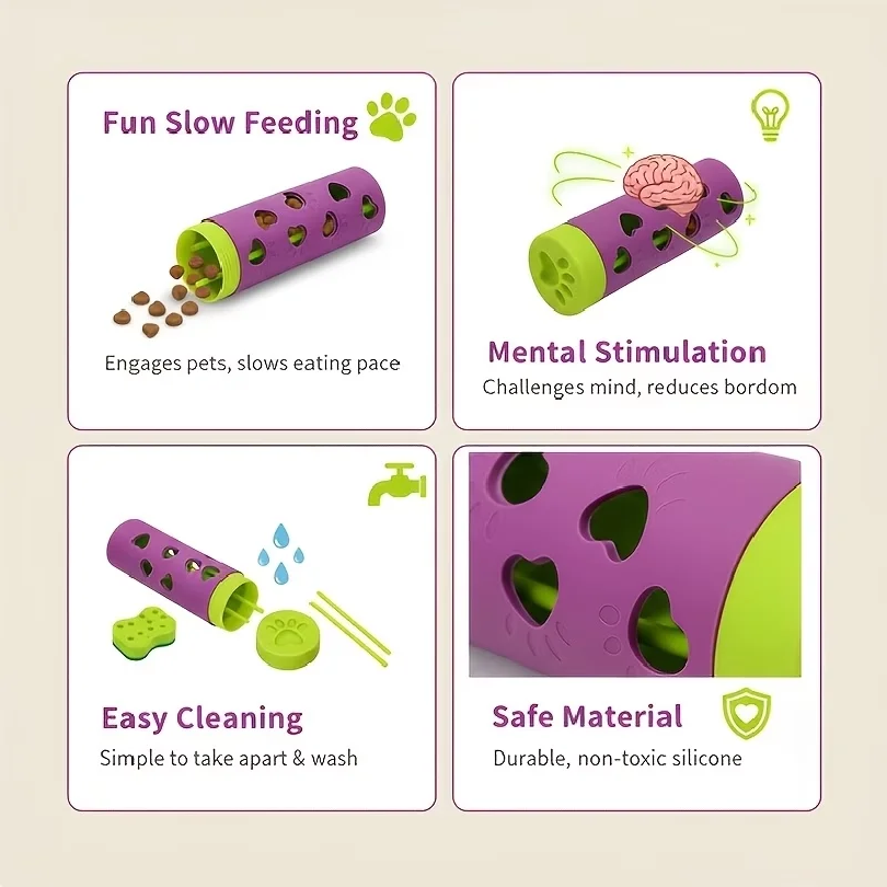 موزع طعام بطيء التناول للحيوان - مراجعة Dog Puzzle Feeder Toy وسعره