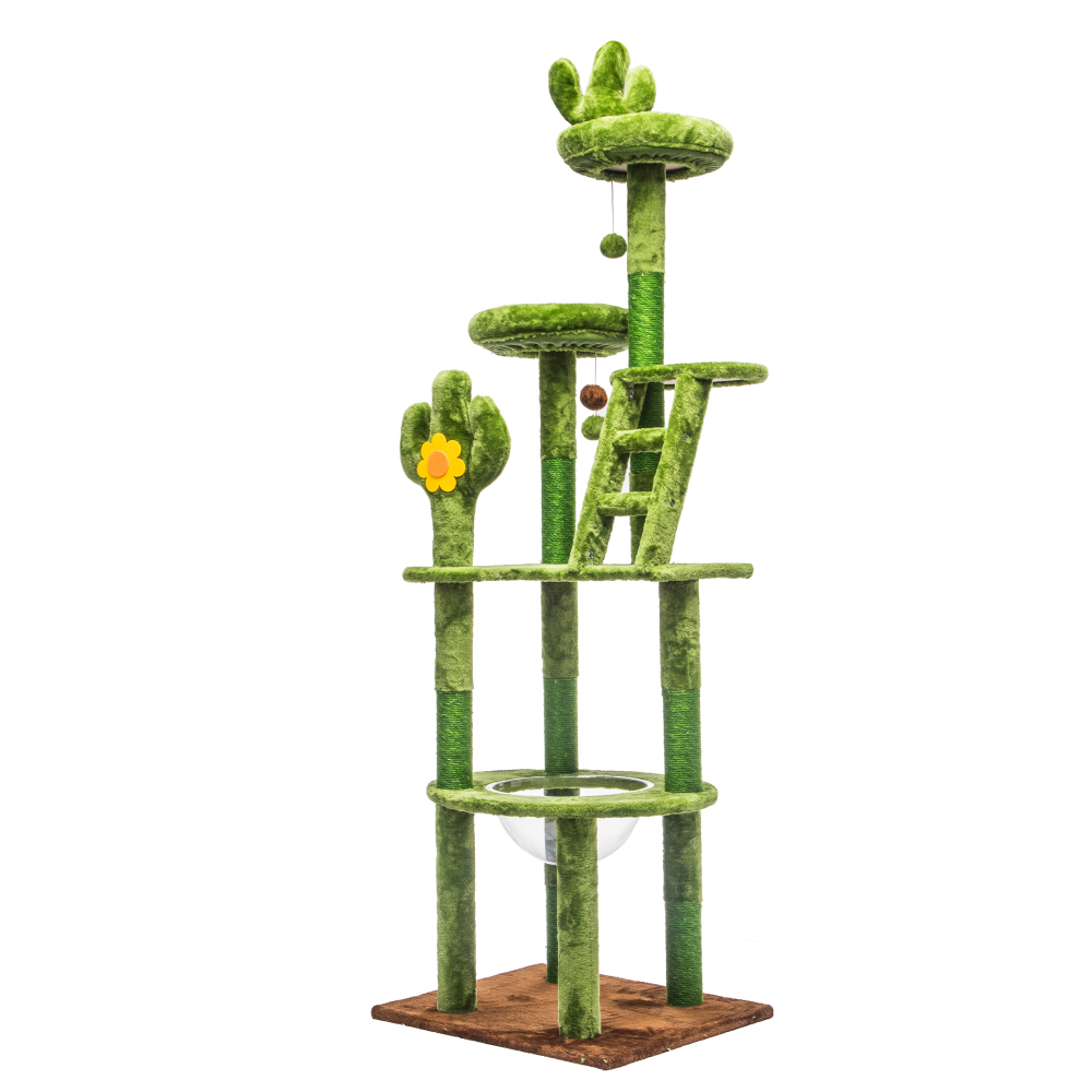 برج قطط على شكل صبار بارتفاع 7 - مراجعة Cat Toys وسعره