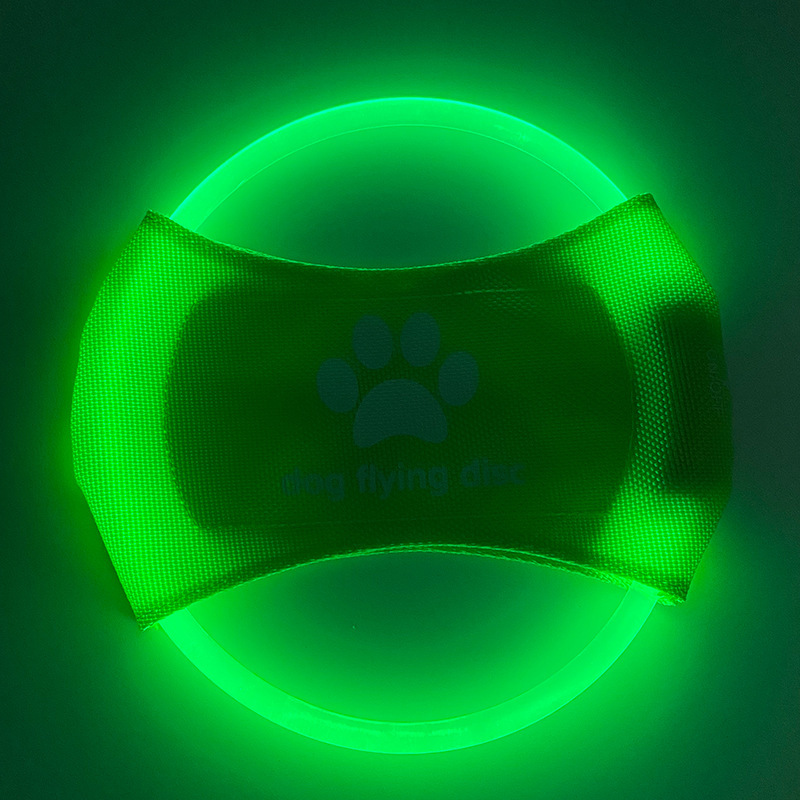 قرص طائر للكلاب LED، ألعاب الح - مراجعة Flying Disc Dog Training Toy وسعره