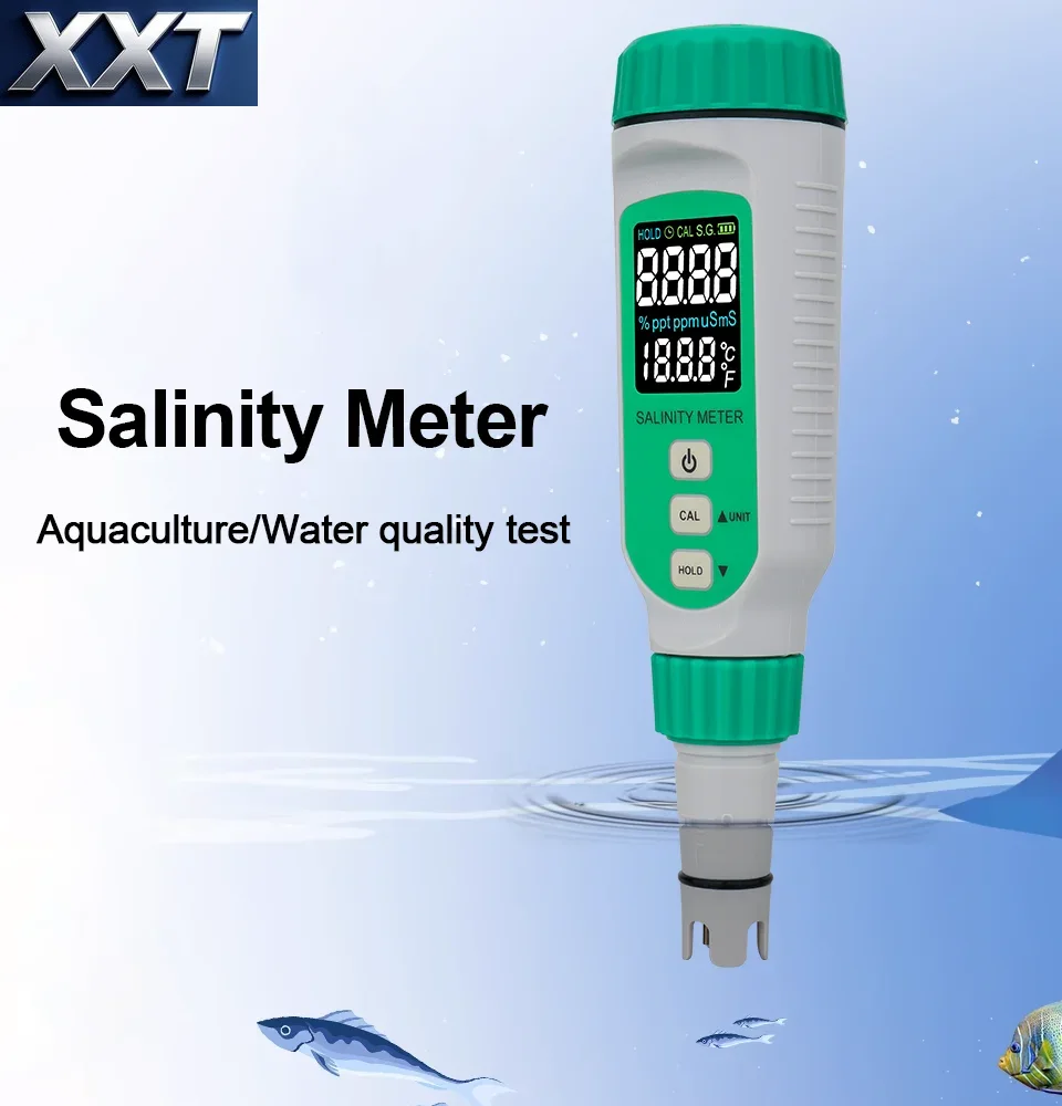 معدات قياس الملوحة الرقمية الق - مراجعة Aquarium وسعره