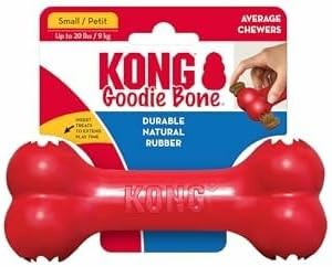 عظم كلب كلاسيكي متين من المطاط - مراجعة Rubber Treat Dispensing Dog Toy وسعره