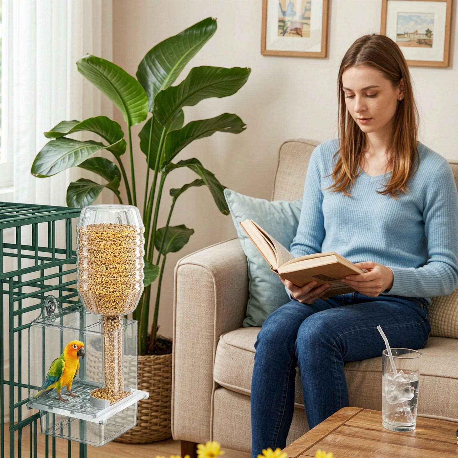 موزع طعام أوتوماتيكي للطيور، م - مراجعة Pet Feeders وسعره