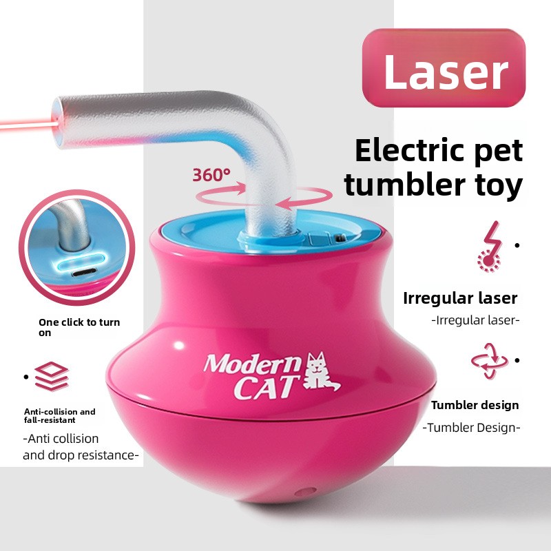 ألعاب القطط الأوتوماتيكية: عصي - مراجعة Laser Pointer Cat Toy Automatic وسعره