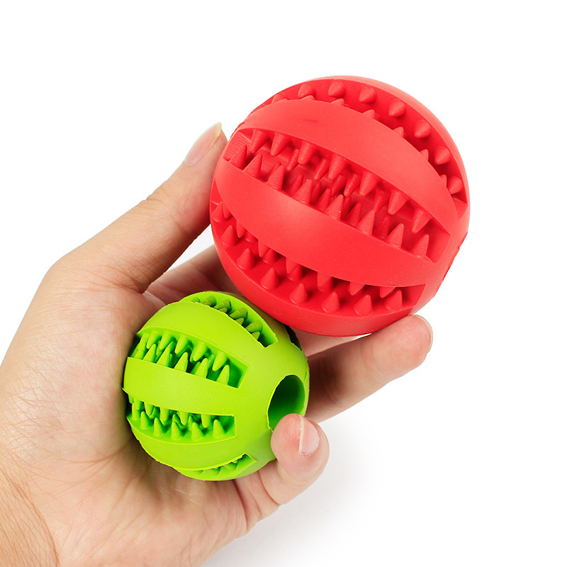 كرة مطاطية للكلاب الأليفة لتوز - مراجعة Rubber Treat Dispensing Dog Toy وسعره