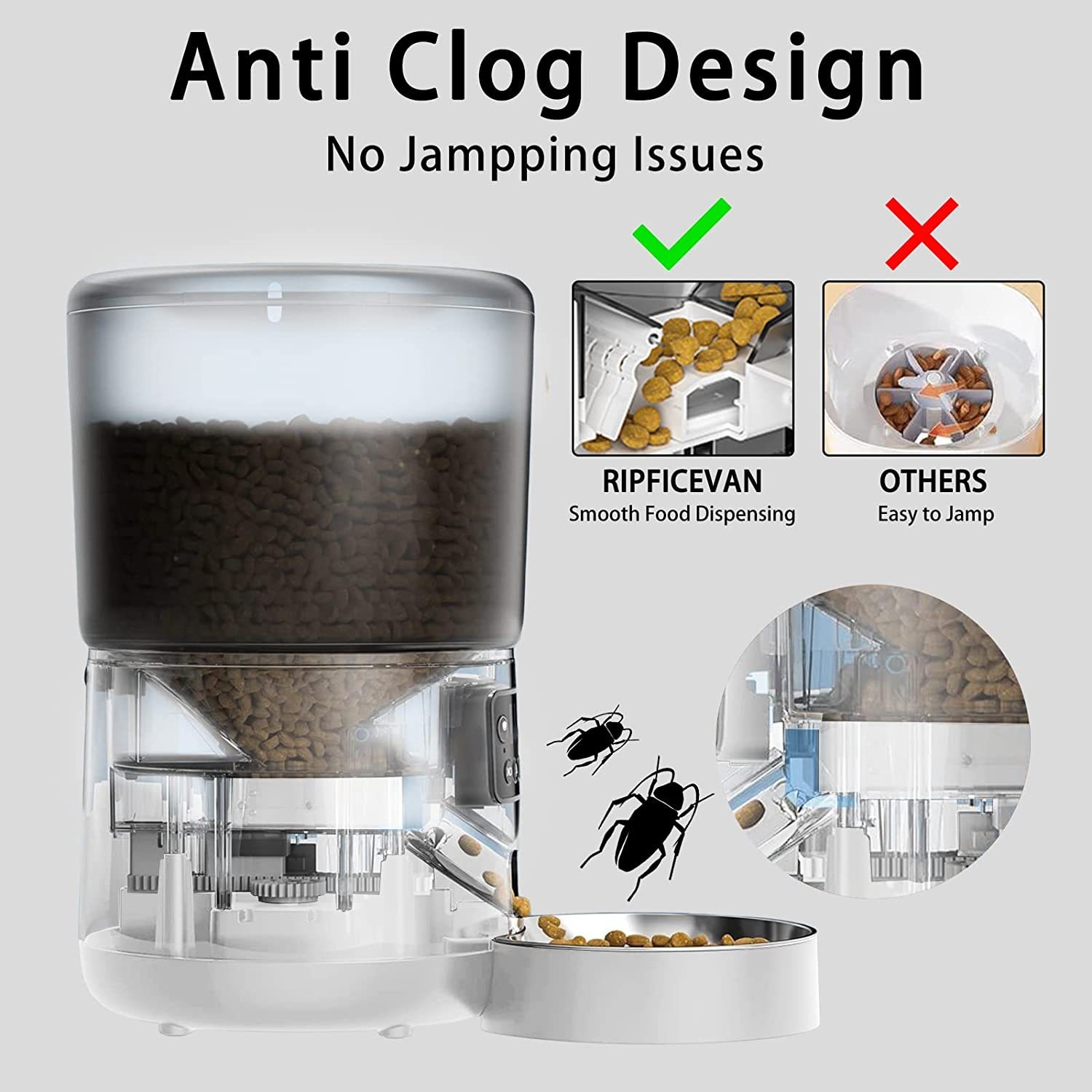 موزع طعام أوتوماتيكي للحيوانات - مراجعة Pet Feeders وسعره