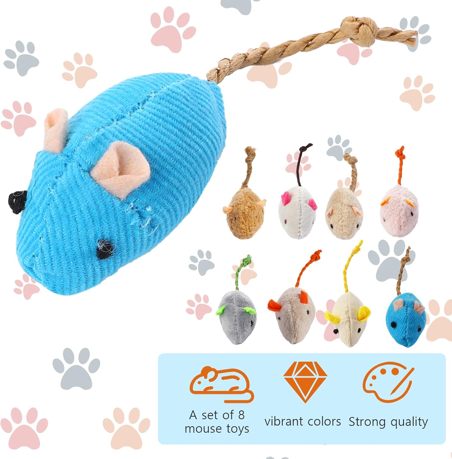 8 ألعاب تفاعلية للقطط والفأر م - مراجعة Catnip Interactive Plush Mouse وسعره