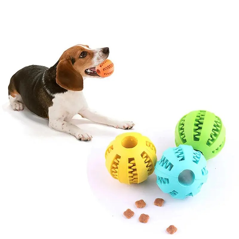 كرة مكافآت للكلاب، لعبة تفاعلي - مراجعة Rubber Treat Dispensing Dog Toy وسعره