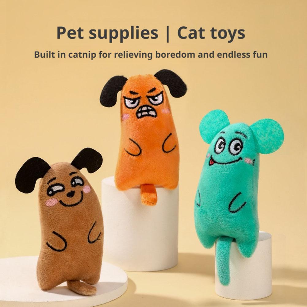 الكرتون التعبير القط اللعب أفخ - مراجعة Catnip Interactive Plush Mouse وسعره