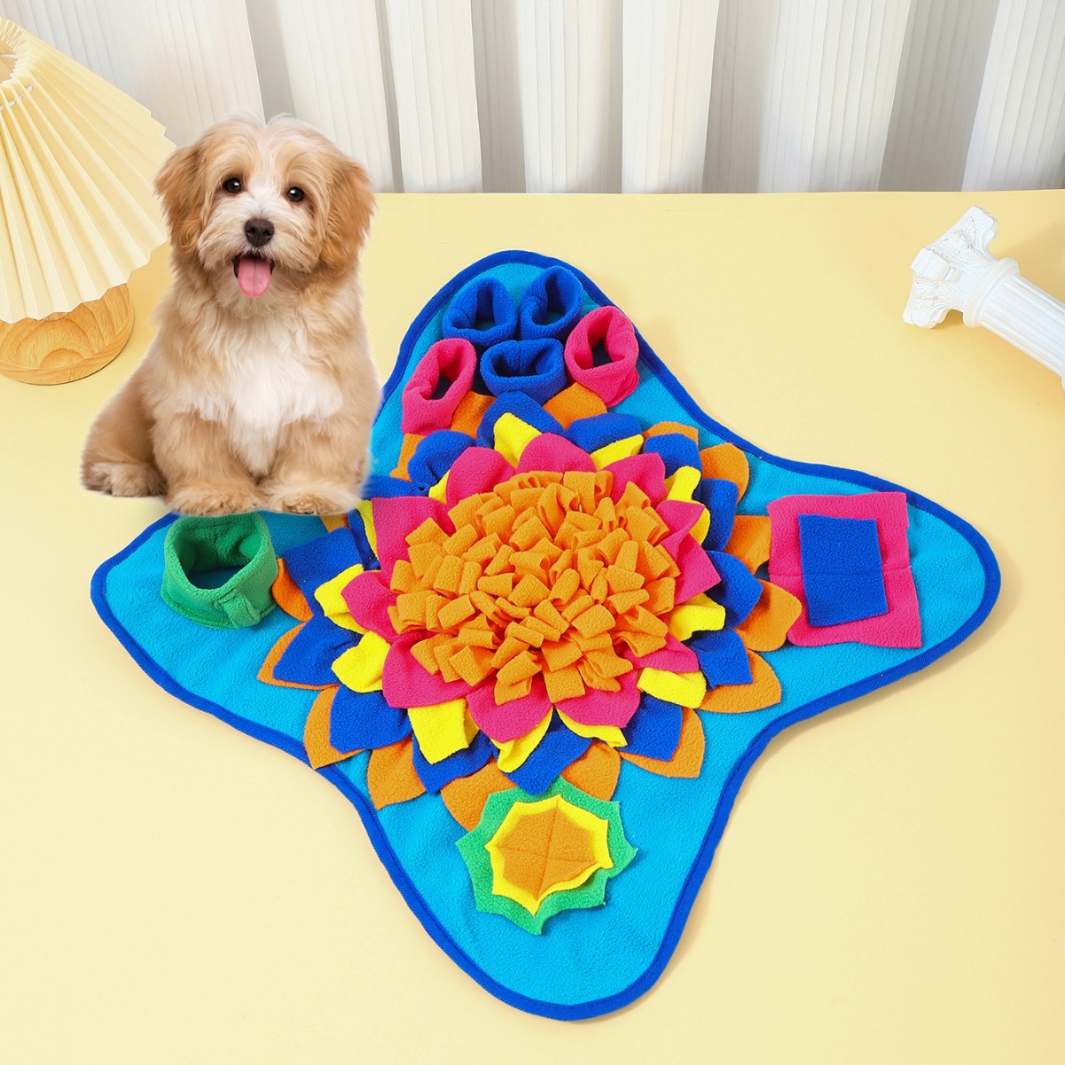 حصيرة سنفل الحيوانات الأليفة ا - مراجعة Snuffle Mat For Dogs وسعره
