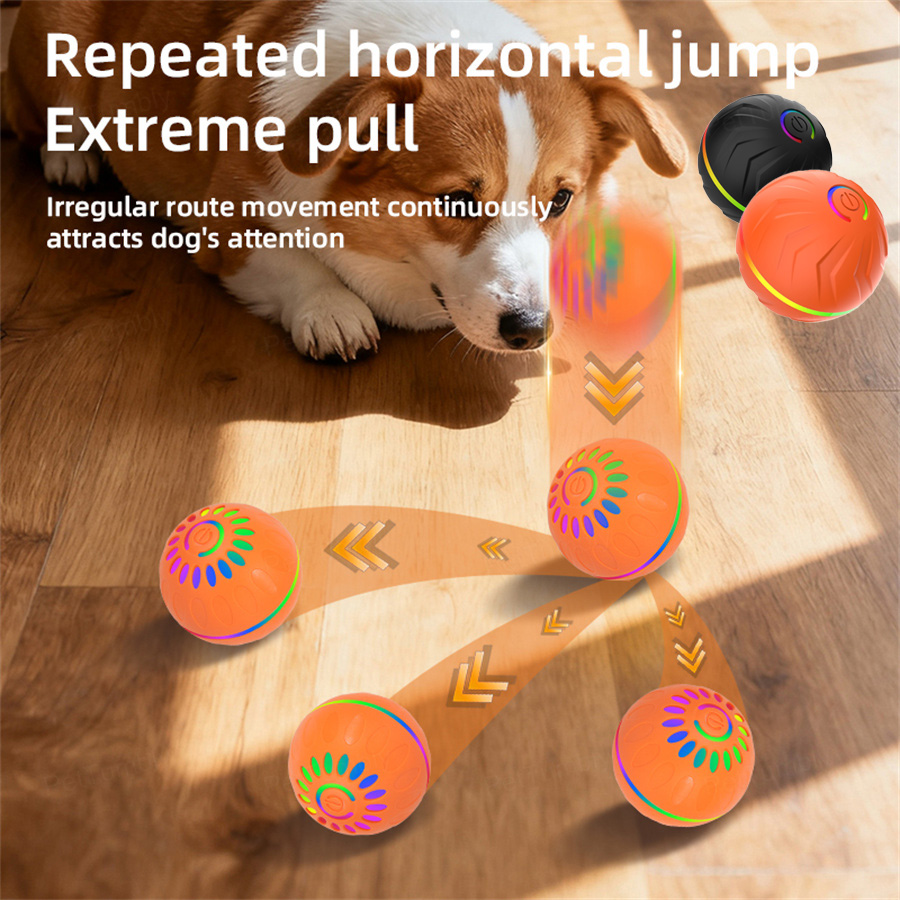 كرات ألعاب ذكية تفاعلية للكلاب - مراجعة Automatic Moving Dog Ball وسعره