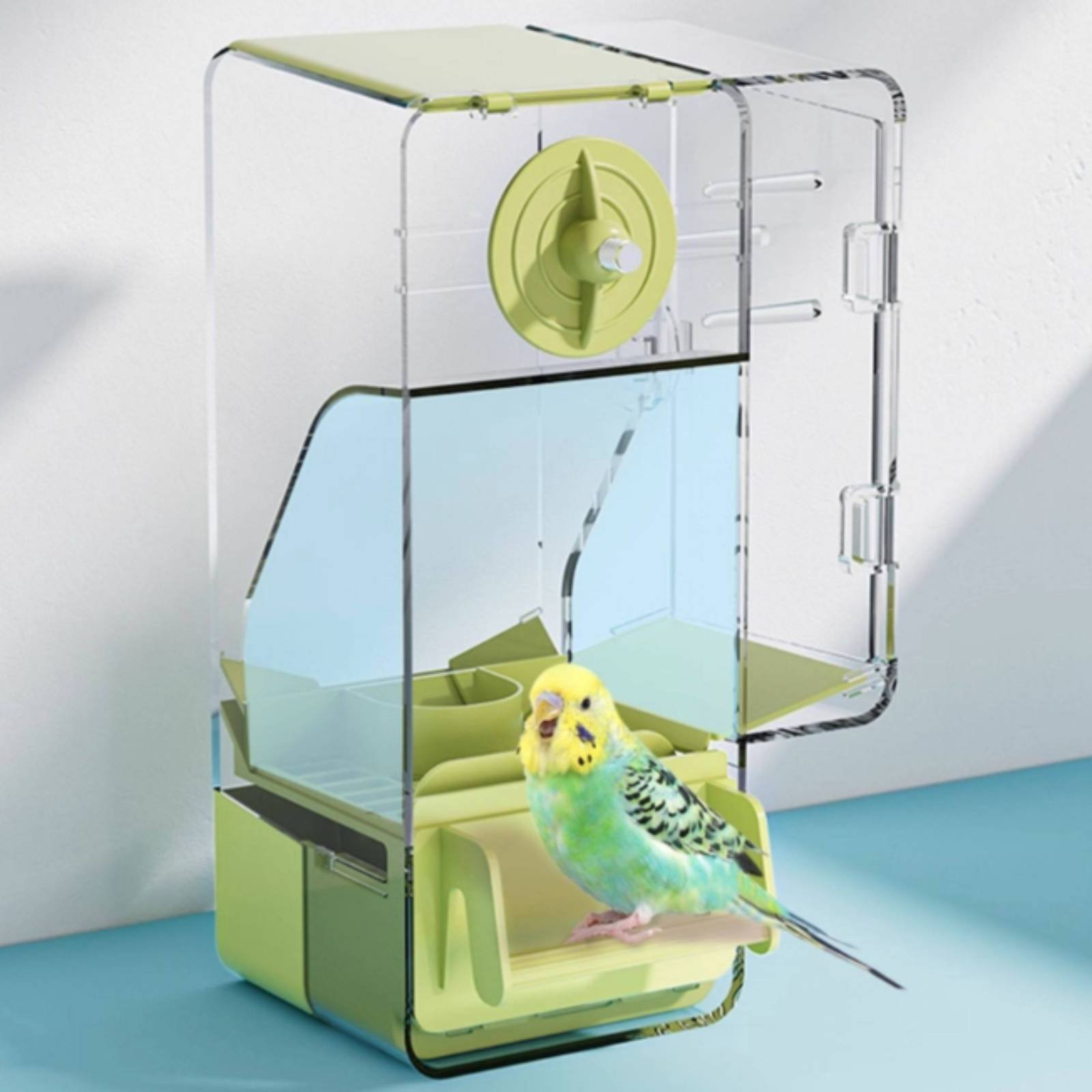 مغذي طيور مقاوم للرذاذ لا يترك - مراجعة Pet Feeders وسعره